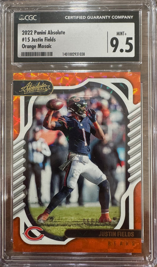2022 Panini Absolute Justin Fields #15 /199
