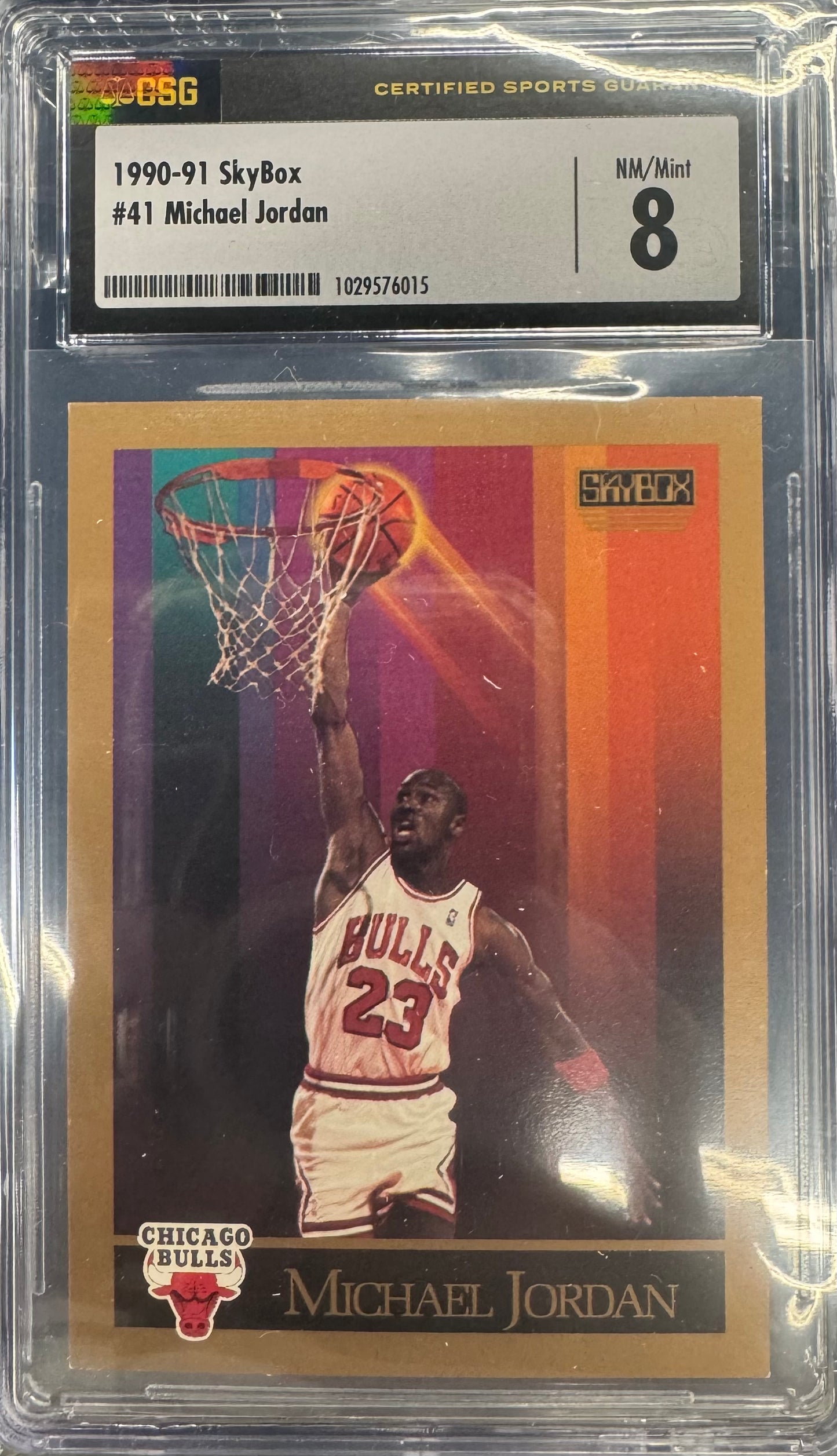 1990-91 Skybox Michael Jordan #41