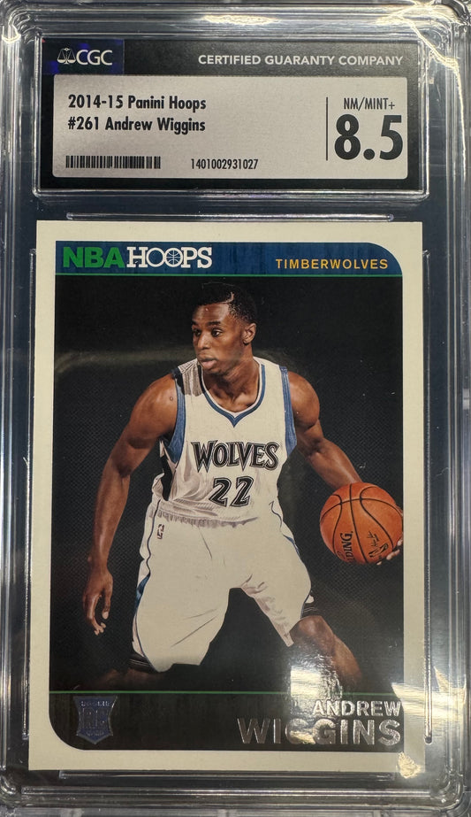 2014-15 Panini Hoops Andrew Wiggins #261