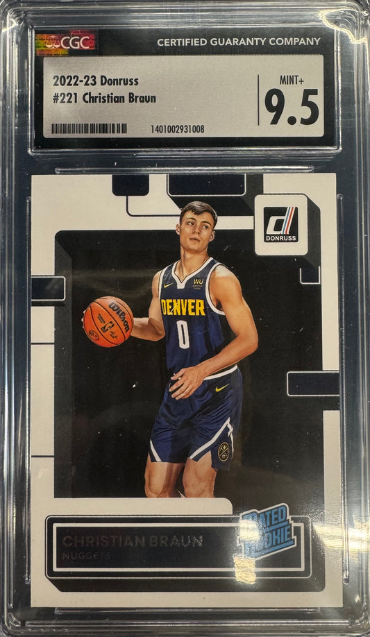 2022-23 Donruss Christian Braun #221