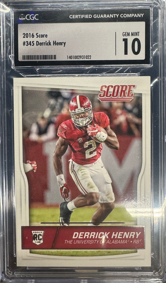 2016 Score Derrick Henry #345