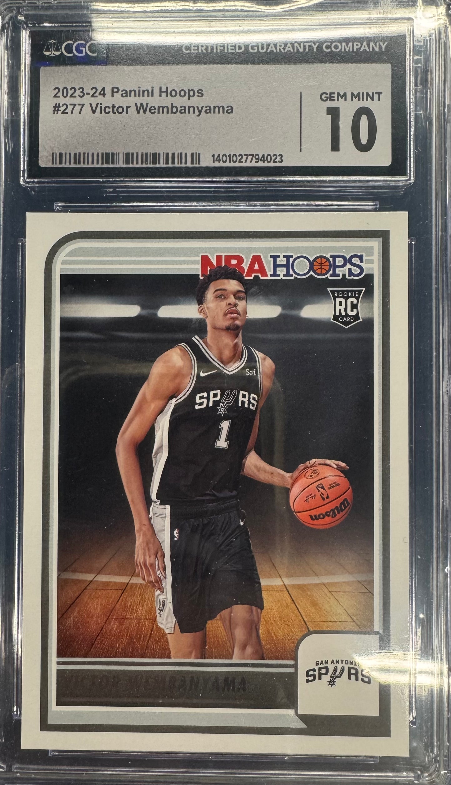 2023-24 Panini Hoops Victor Wembanyama #277