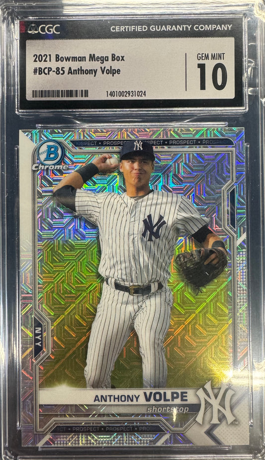 2021 Bowman Mega Anthony Volpe #BCP-85