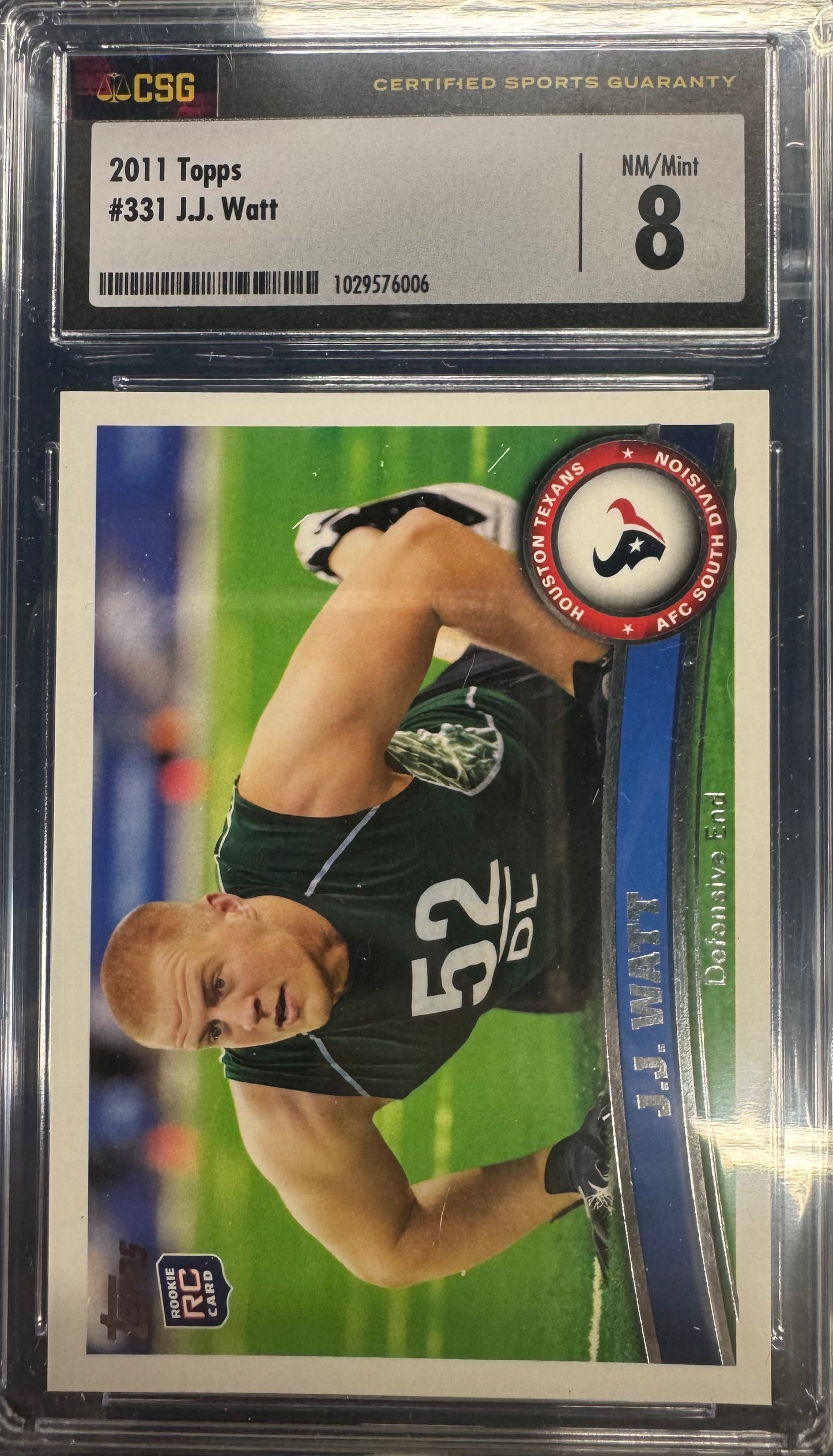 2011 Topps JJ Watt #331