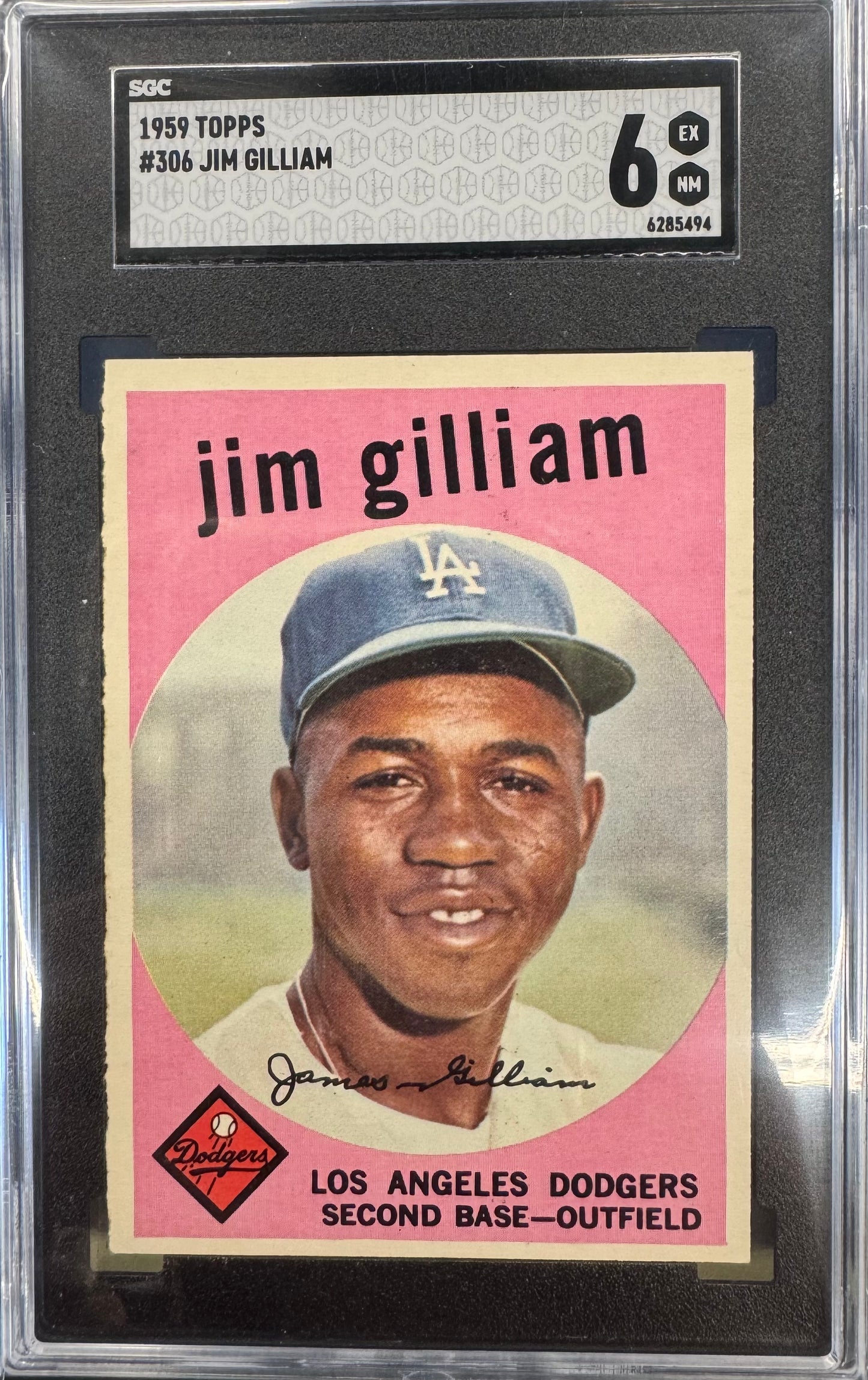 1959 Topps Jim Gilliam #306