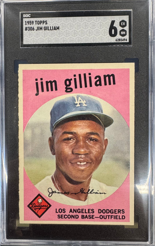 1959 Topps Jim Gilliam #306