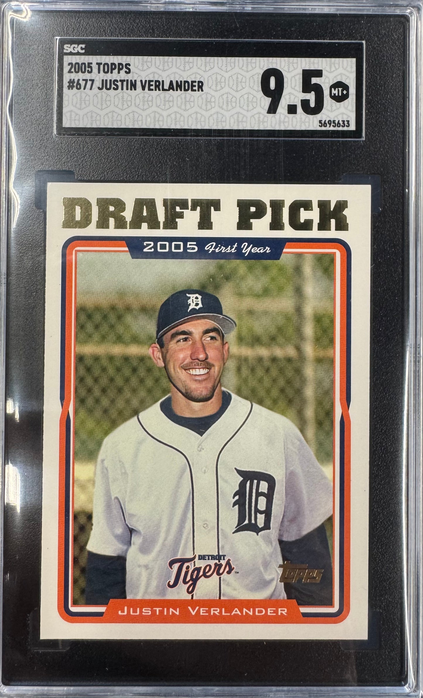 2005 Topps Juston Verlander #677