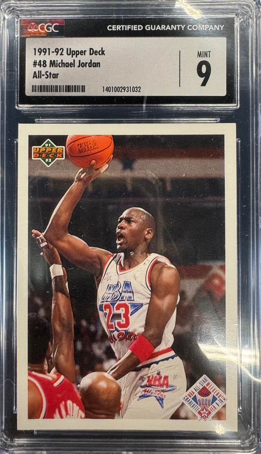 1991-92 Upper Deck Michael Jordan #48