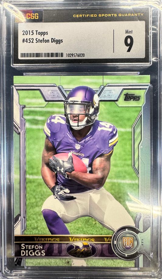 2015 Topps Stefon Diggs #452