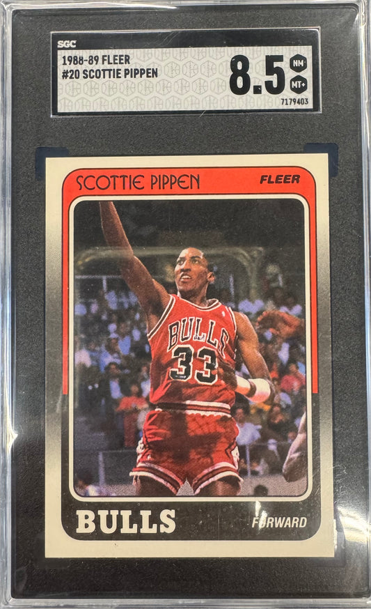 1988-89 Fleer Scottie Pippen #20