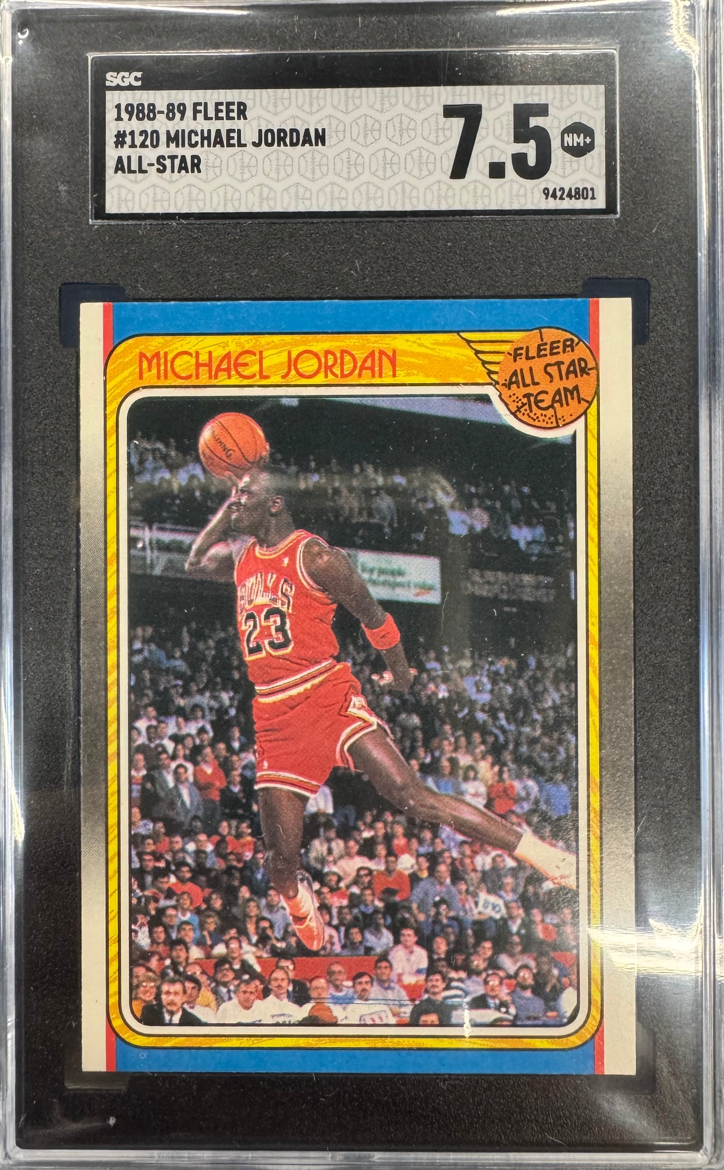 1988-89 Fleer Michael Jordan All-Star #120