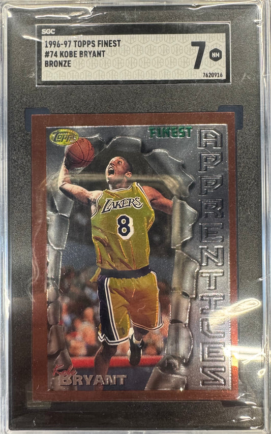 1996-97 Topps Finest Kobe Bryant Bronze #74