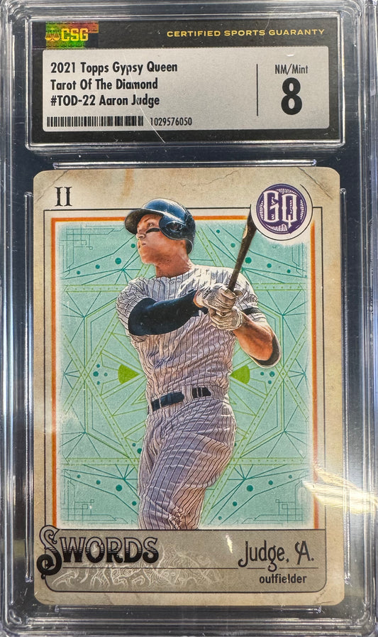 2021 Topps Gypsy Queen Aaron Judge #TOD-22