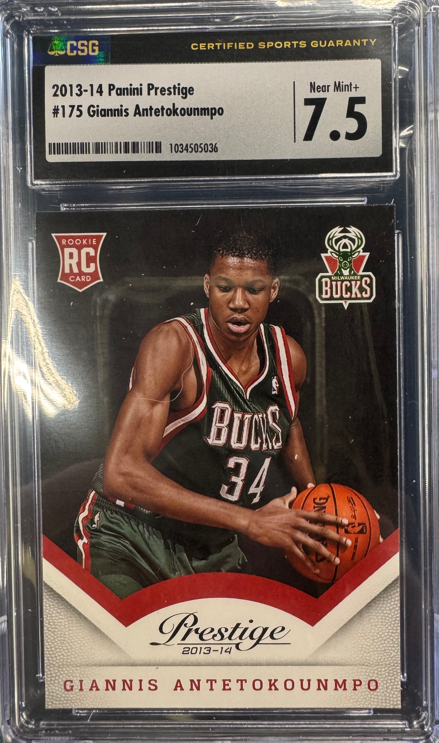 2013-14 Panini Prestige Giannis Antetokounmpo #175