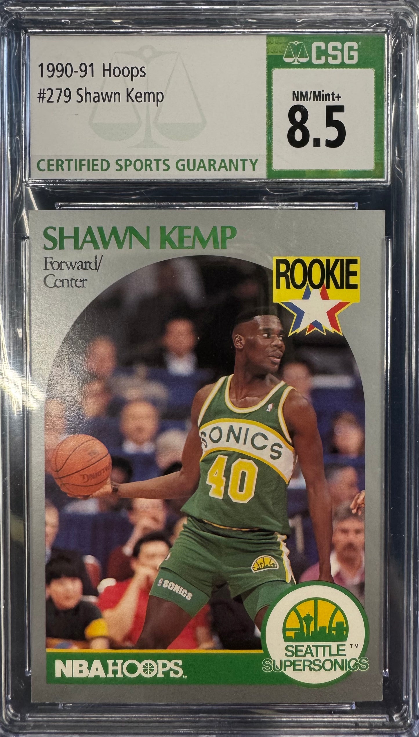 1990-91 Hoops Shawn Kemp #279