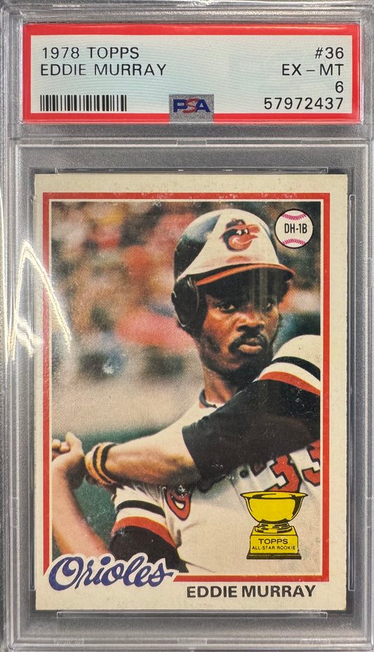 1978 Topps Eddie Murray #36