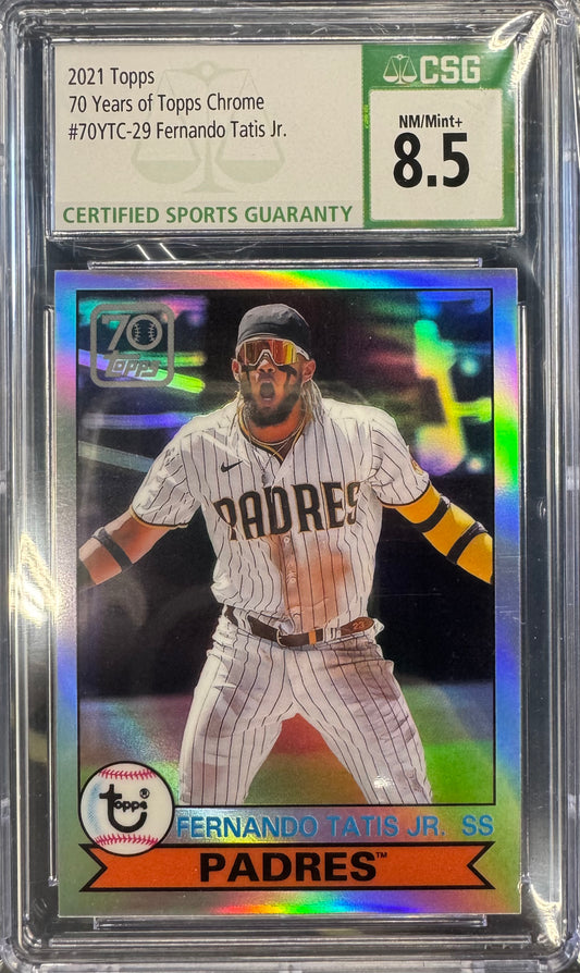 2021 Topps 70 years Fernando Tatis #70YTC-29