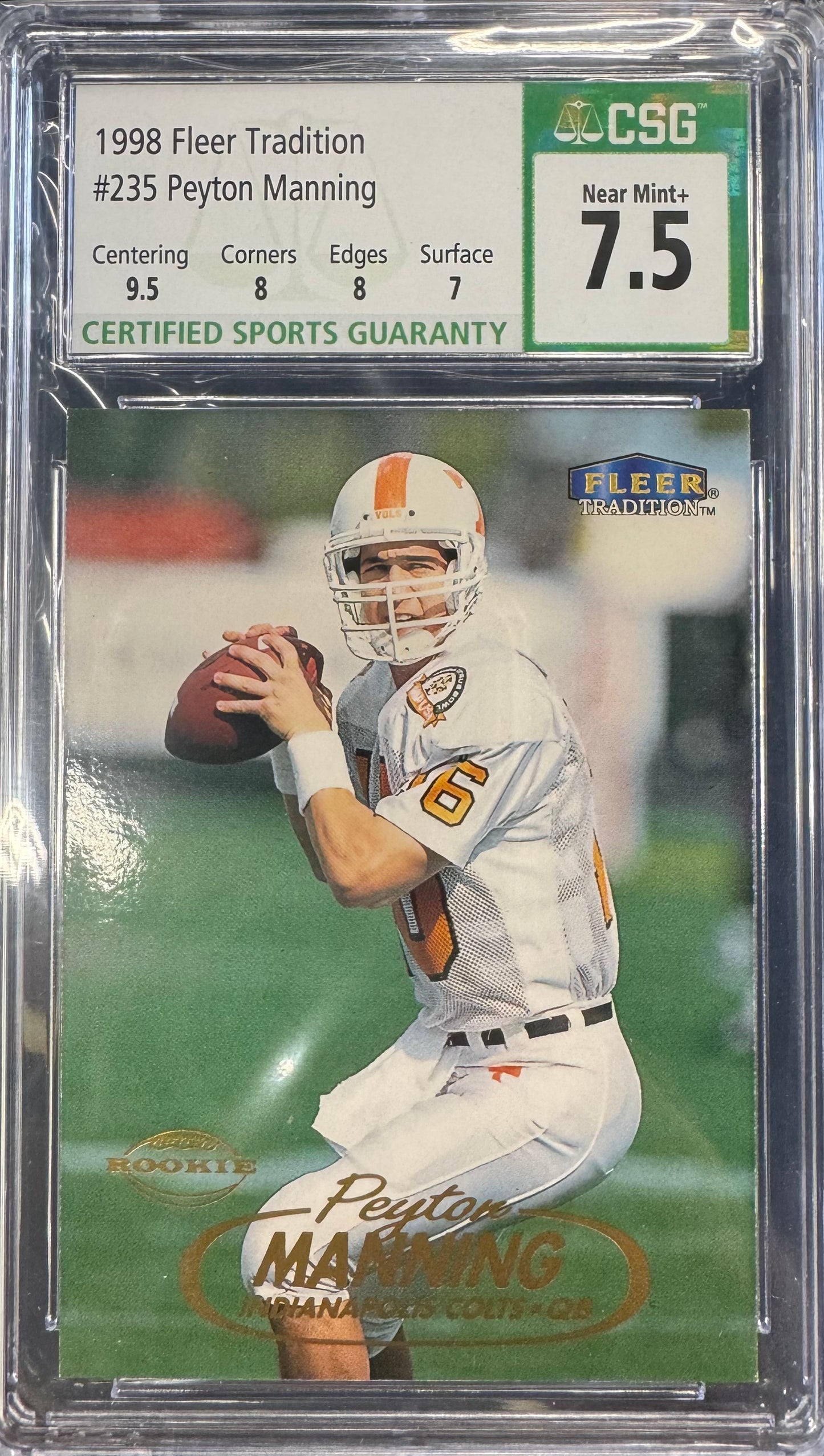 1998 Fleer Tradition Payton Manning #235