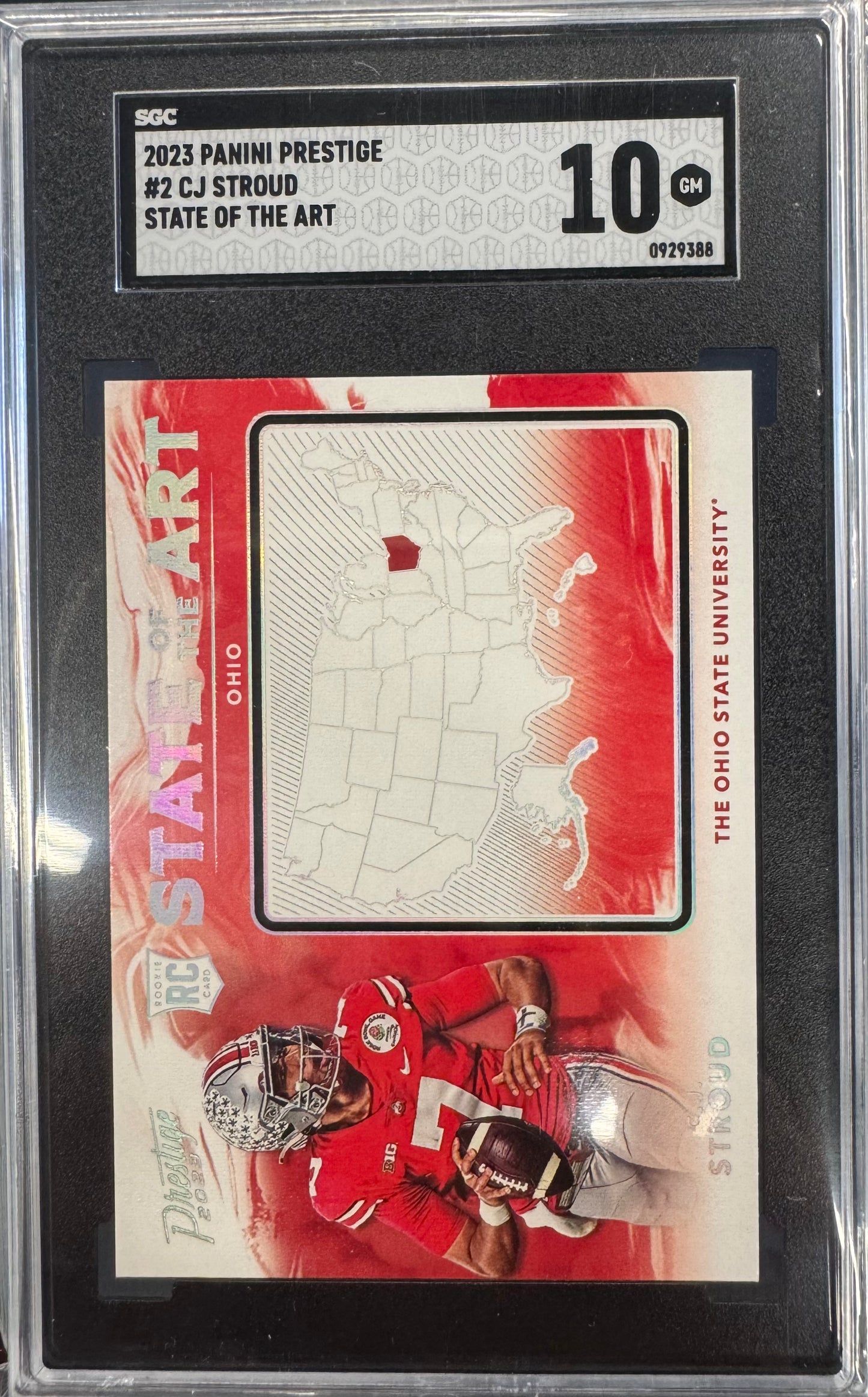 2023 Panini Prestige State of the Art CJ Stroud #2 10