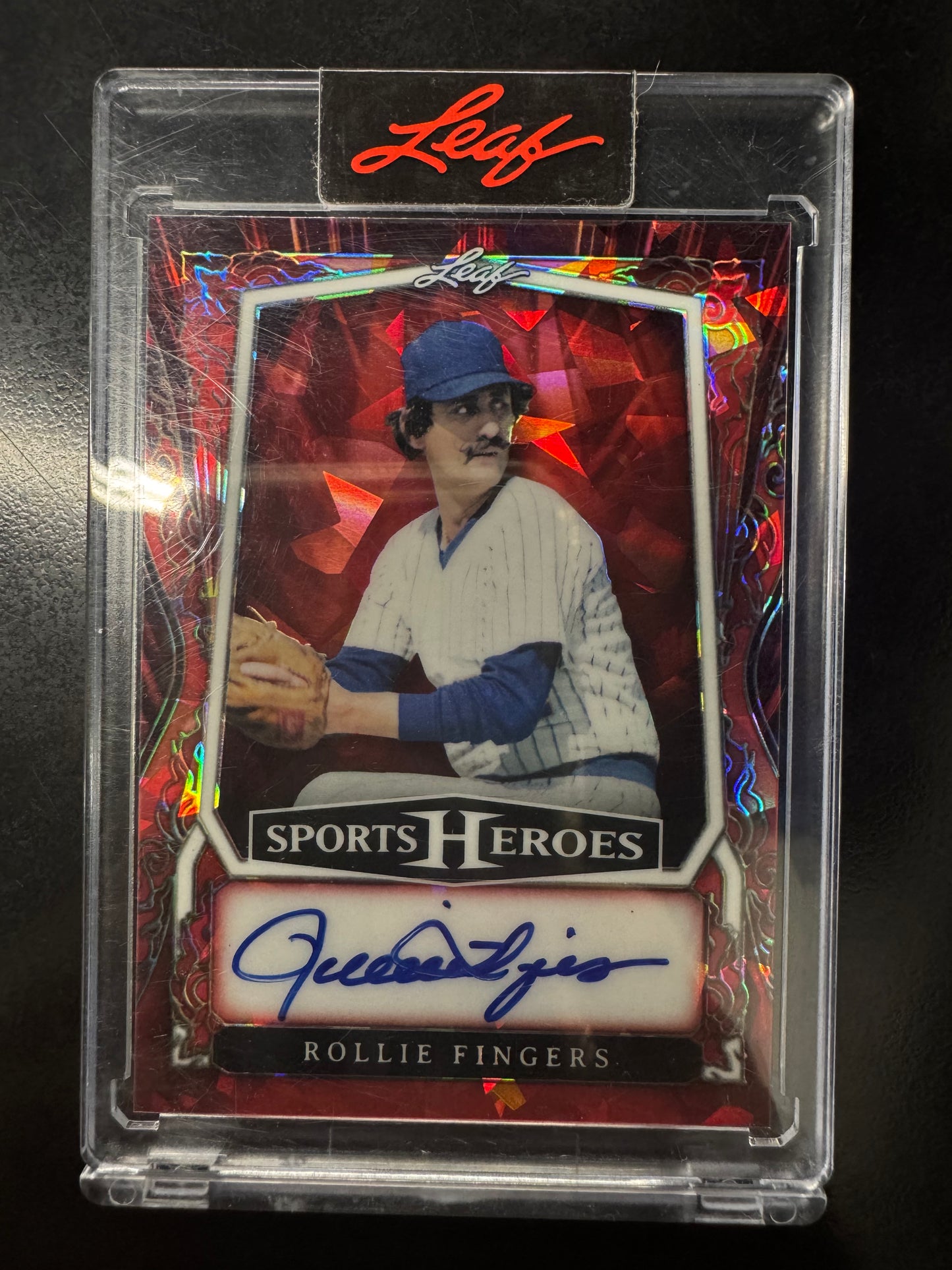2025 Sports Heroes Rollie Fingers #BA-RF1 Auto 2/3