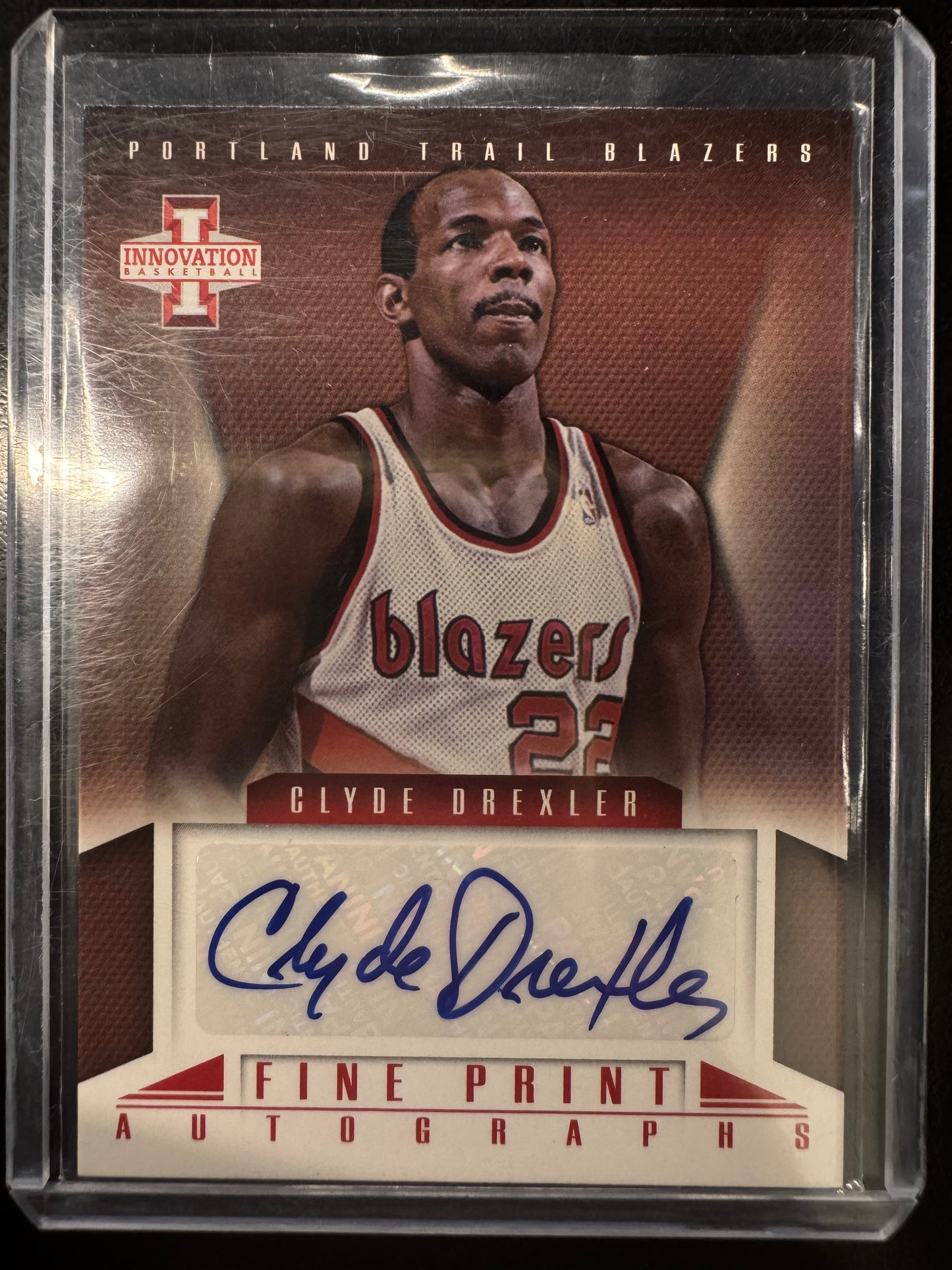 2012-13 Innovation Clyde Drexler #32 Auto
