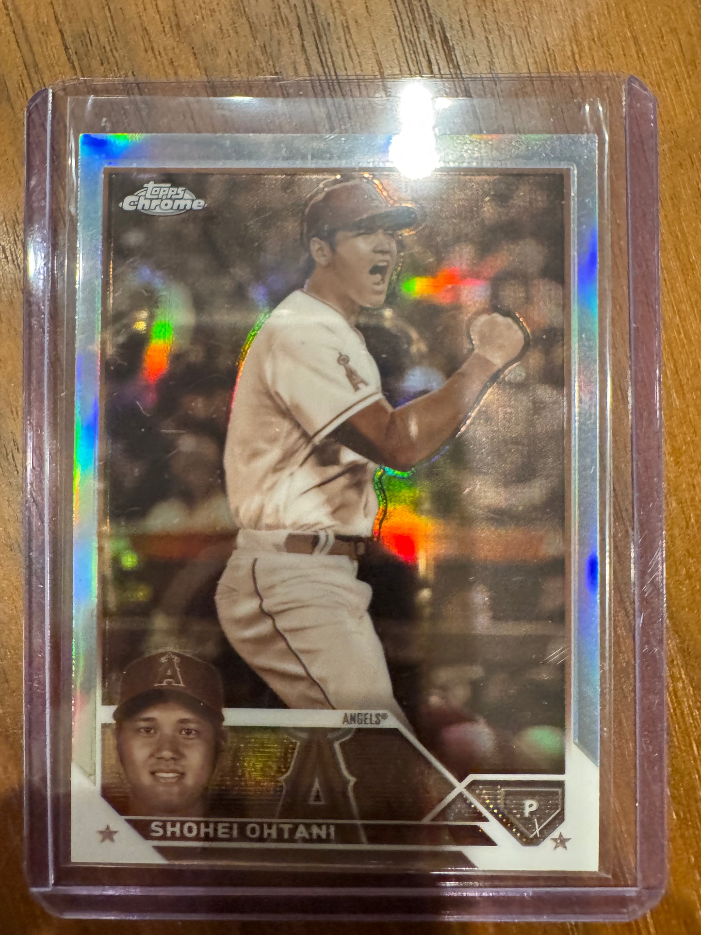 2023 Topps Chrome Ohtani Sepia #17