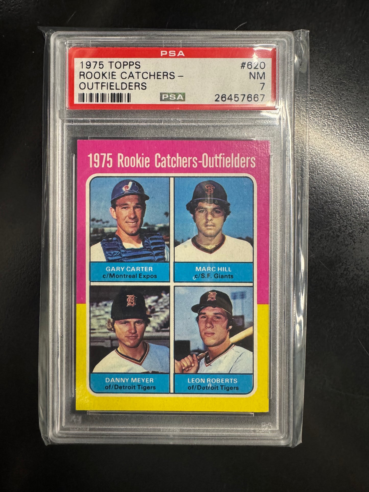 1975 Topps Rookie Catchers Gary Carter #620