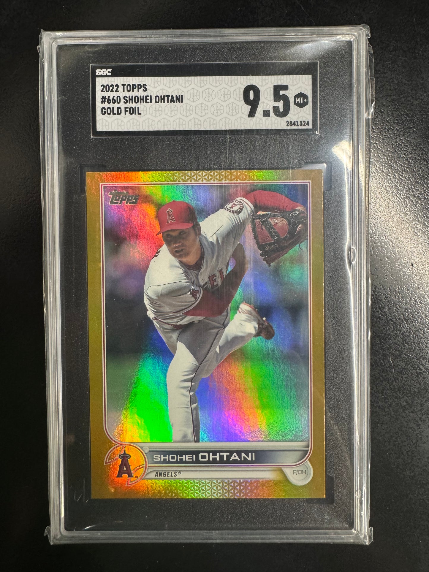 2022 Topps Shohei Ohtani Gold Foil