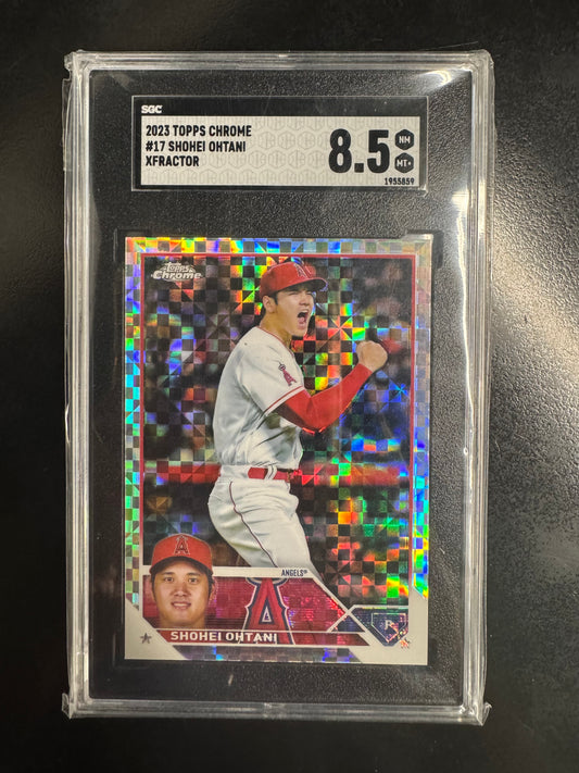 2023 Topps Chrome Shohei Ohtani xfractor