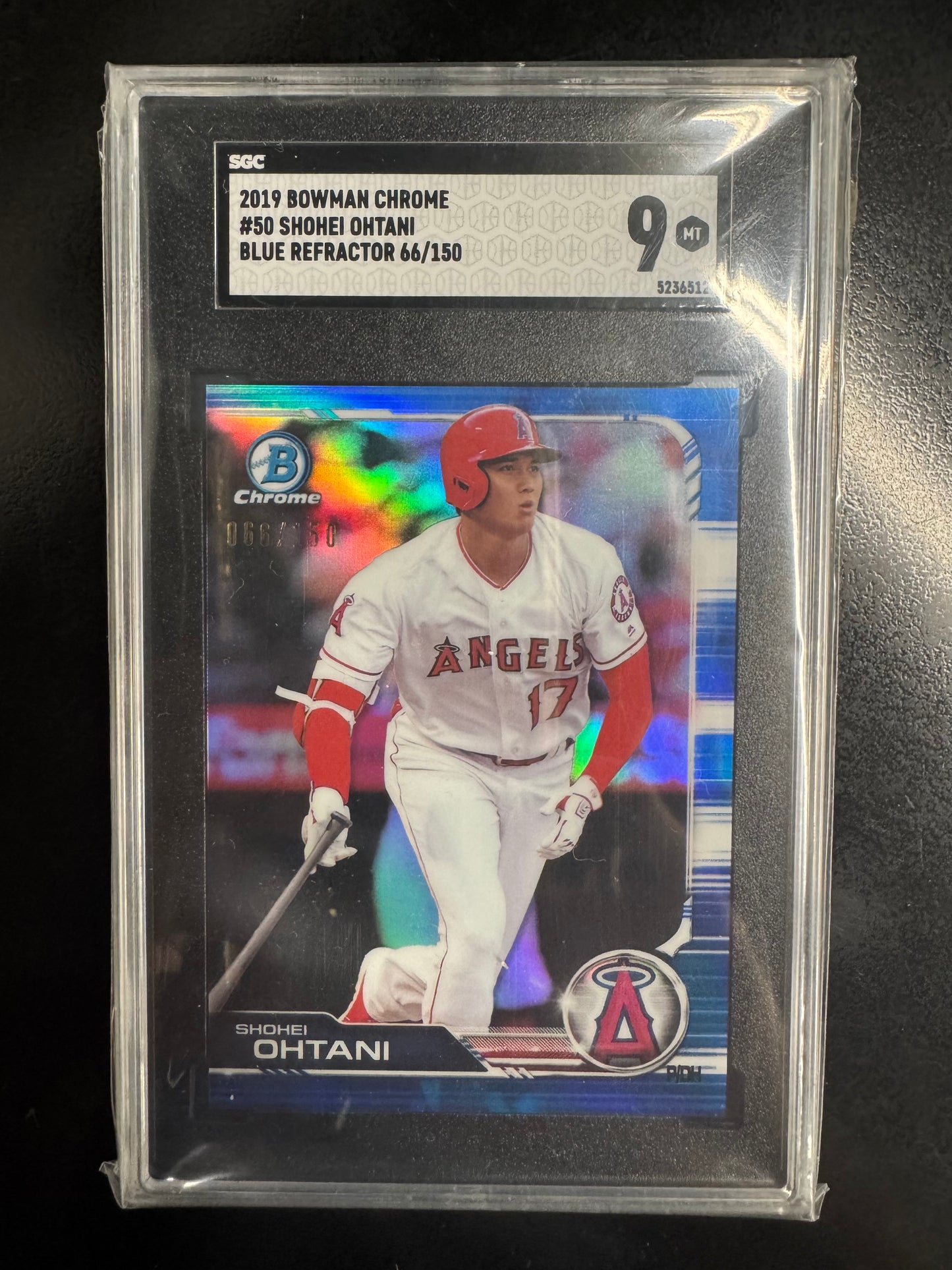 2022 Pristine Shohei Ohtani Blue ref
