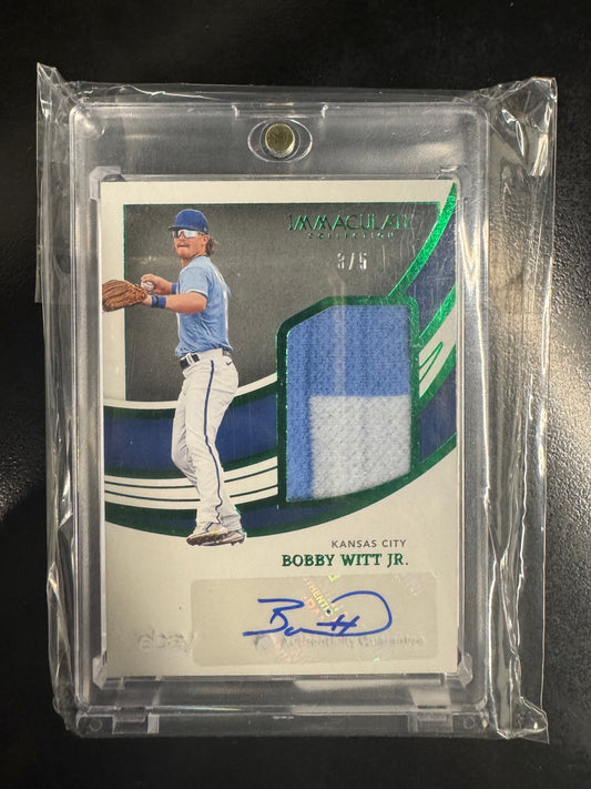 2020 Immaculate Bobby Witt RPA