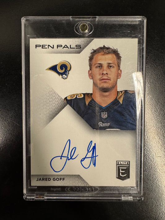 2016 Donruss Elite - Pen Pals Jared Goff #PP-JG