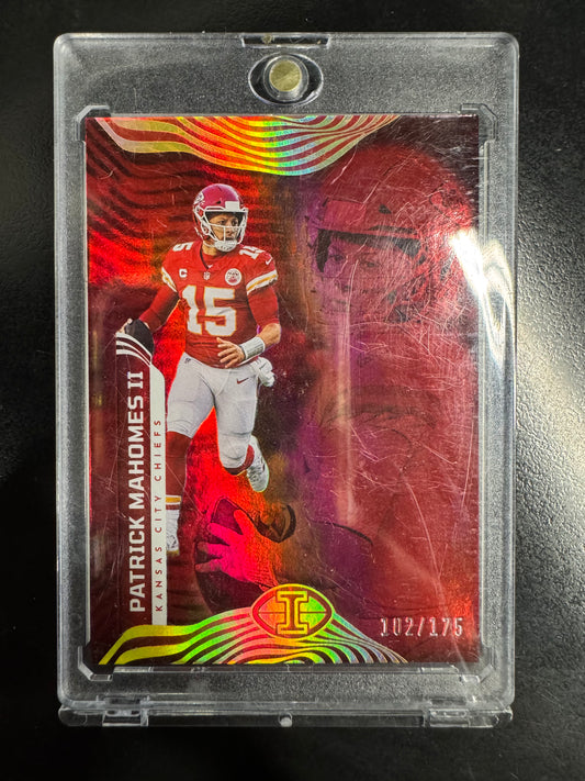 2022 Panini Illusions - Patrick Mahomes #44 Trophy Collection Red /175