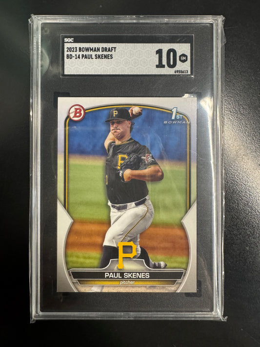 2023 Bowman Draft Paul Skenes #BD-14