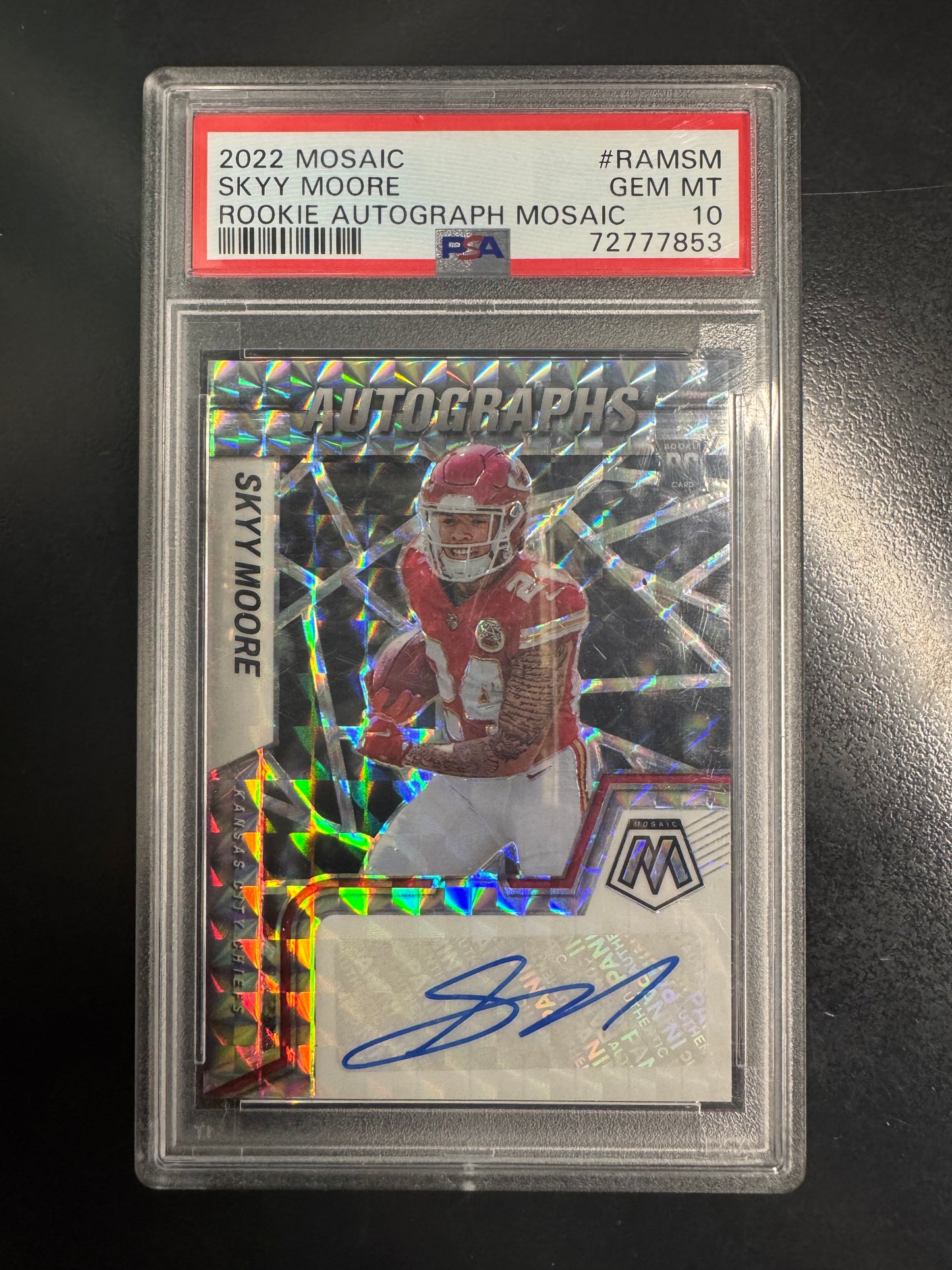 2022 Mosaic Skyy Moore RC Auto #RAMSM