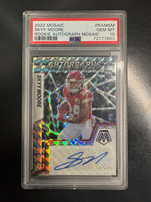 2022 Mosaic Skyy Moore RC Auto #RAMSM