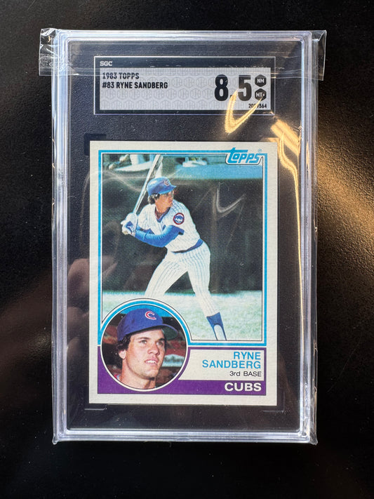 1983 Topps Ryne Sandberg #83
