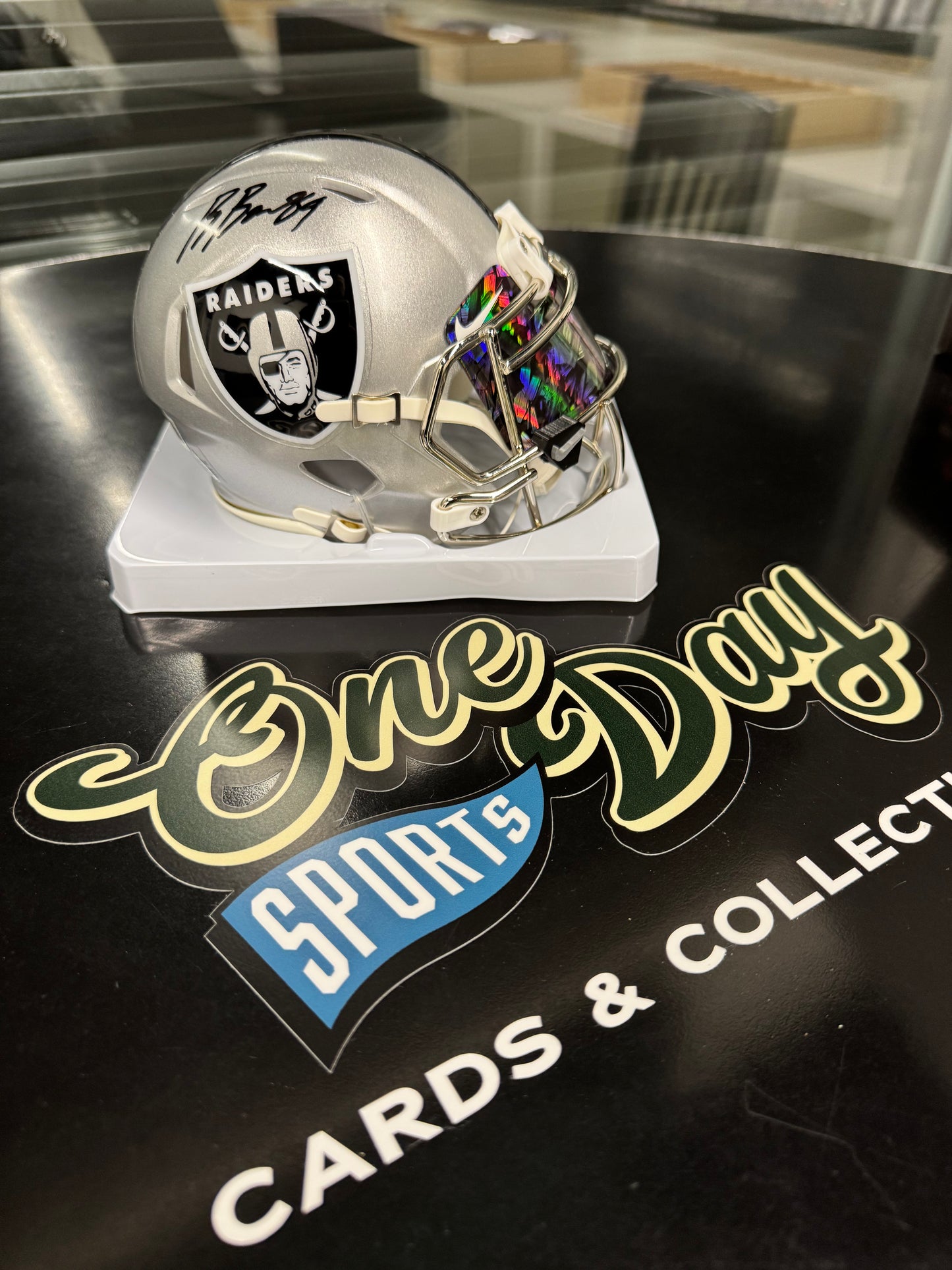 Mini Helmet - Brock Bowers Flash