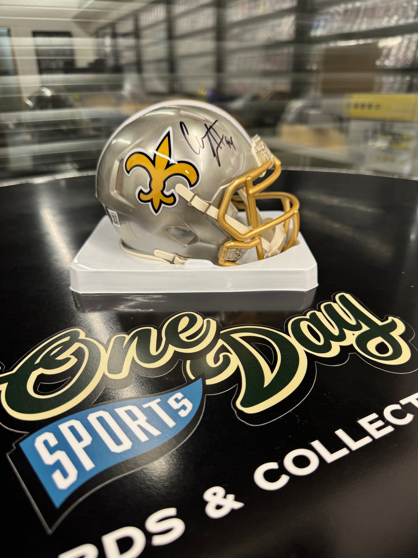 Mini Helmet - Saints Cameron Jordan Flash