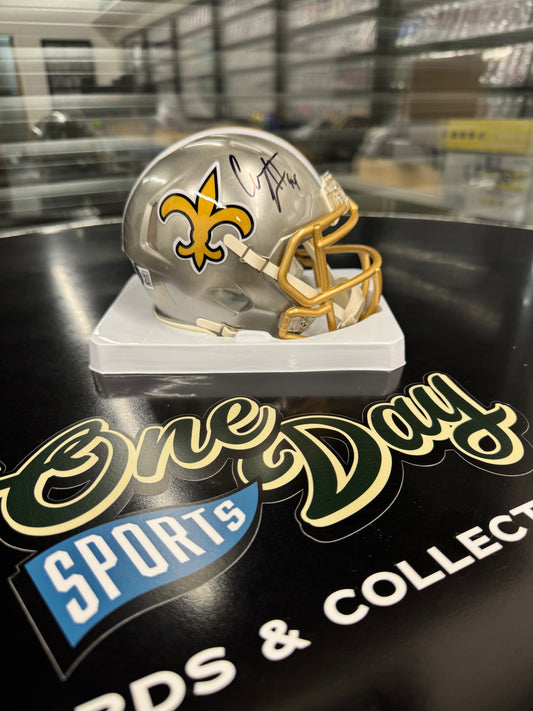 Mini Helmet - Saints Cameron Jordan Flash