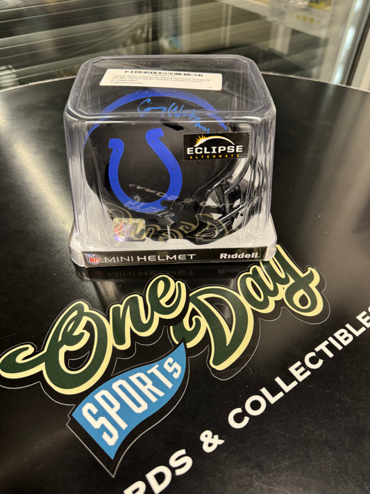 Mini Helmet - Colts Carson Wentz Eclipse