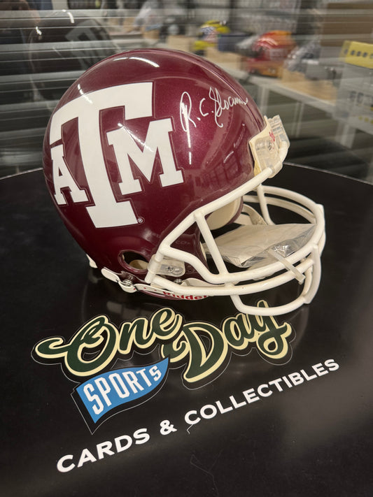 Full Size Helmet - Texas A & M RC Slocum auto