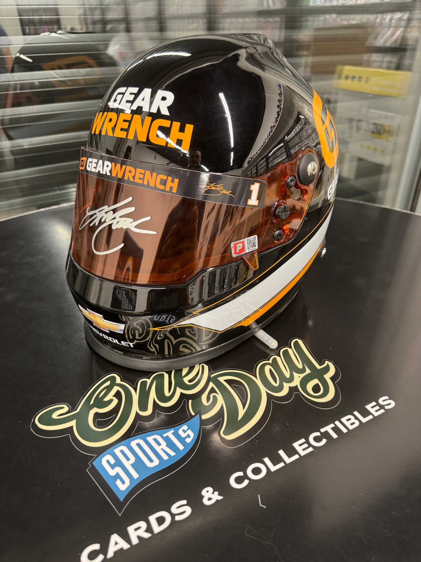 Full Size Helmet - Nascar Gear Wrench Kurt Busch