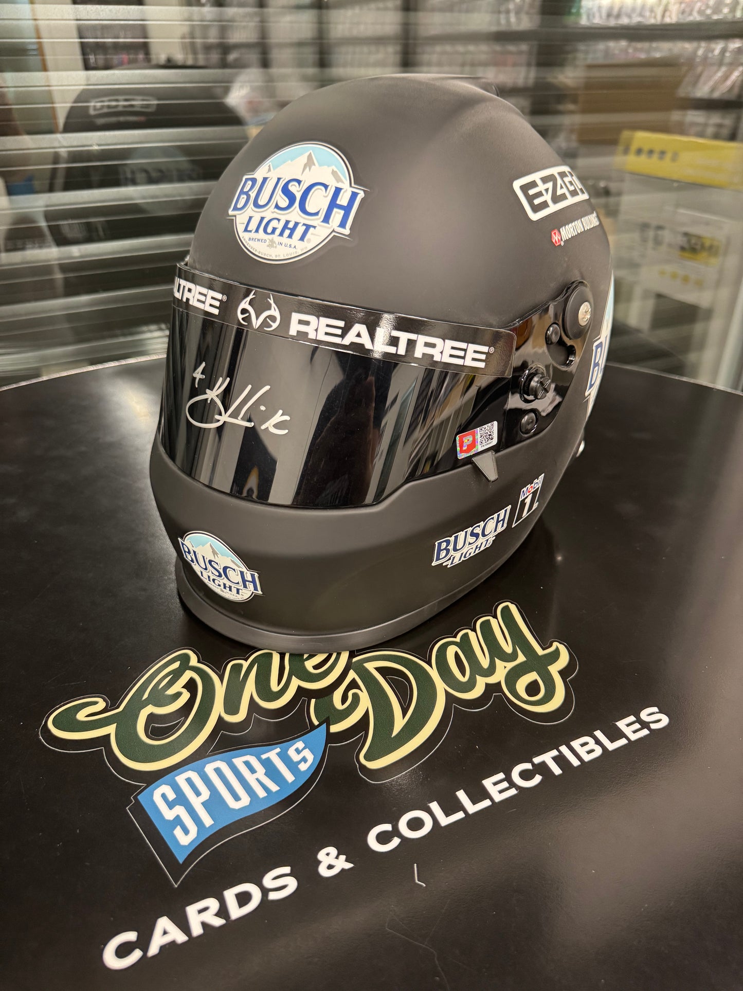 Full Size Helmet - Nascar Busch Light Kevin Harvick