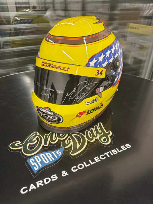 Full Size Helmet - Nascar Daytona 500 Michael McDowell
