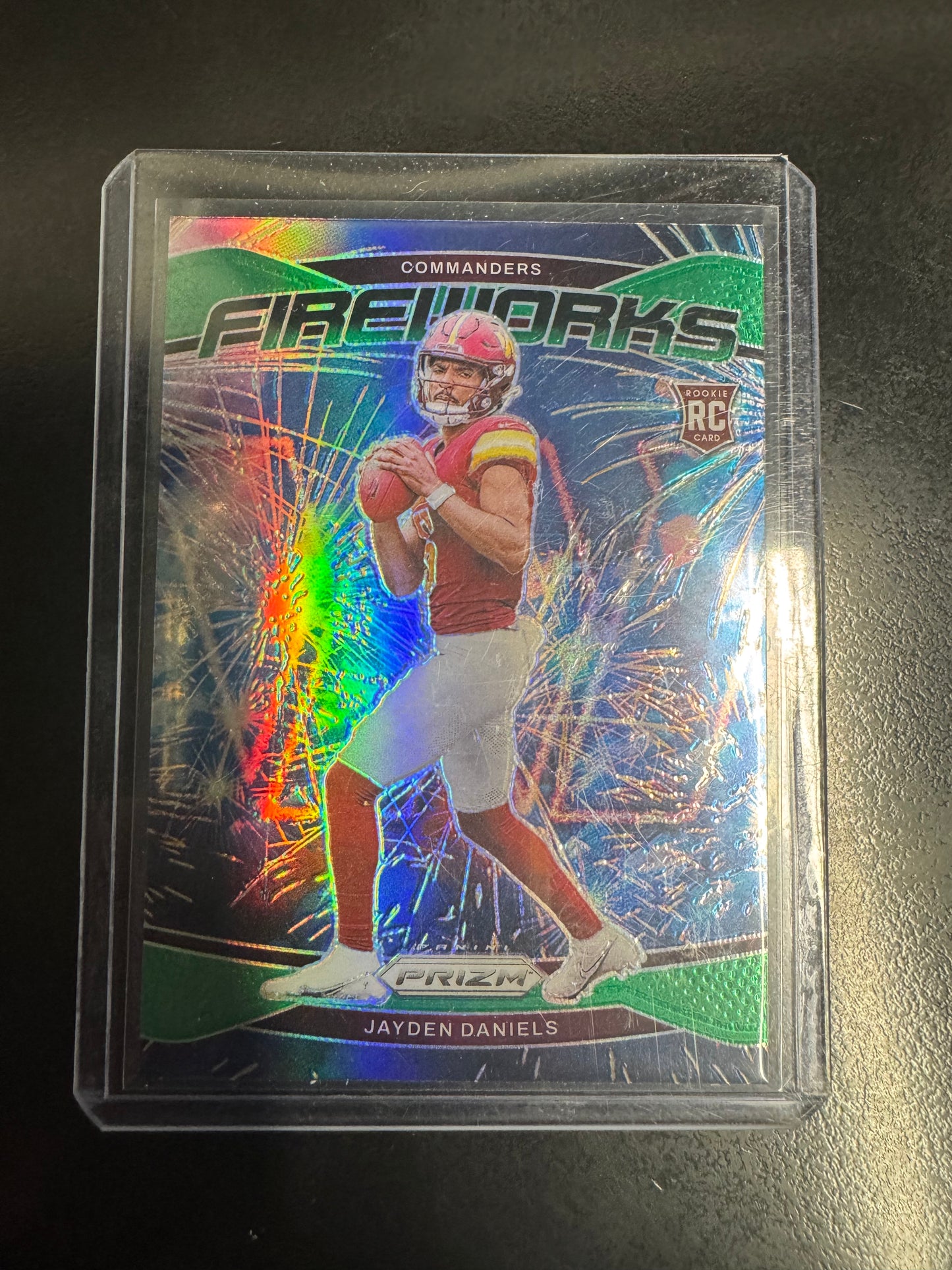 2024 Prizm Jayden Daniels Fireworks #24