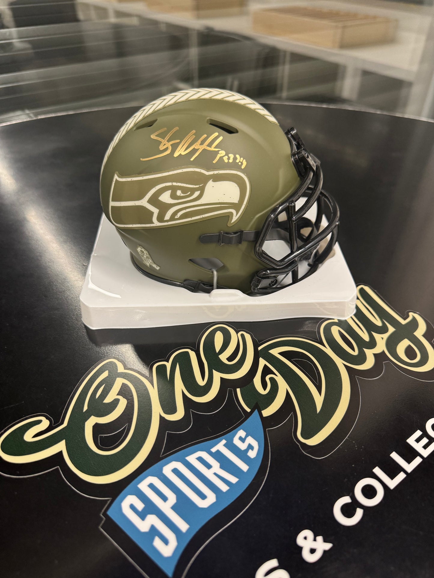 Mini Helmet - Seahawks Shaun Alexander STS