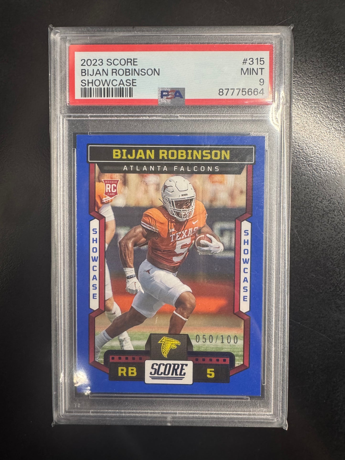 2023 Score Bijan Robinson Showcase #315