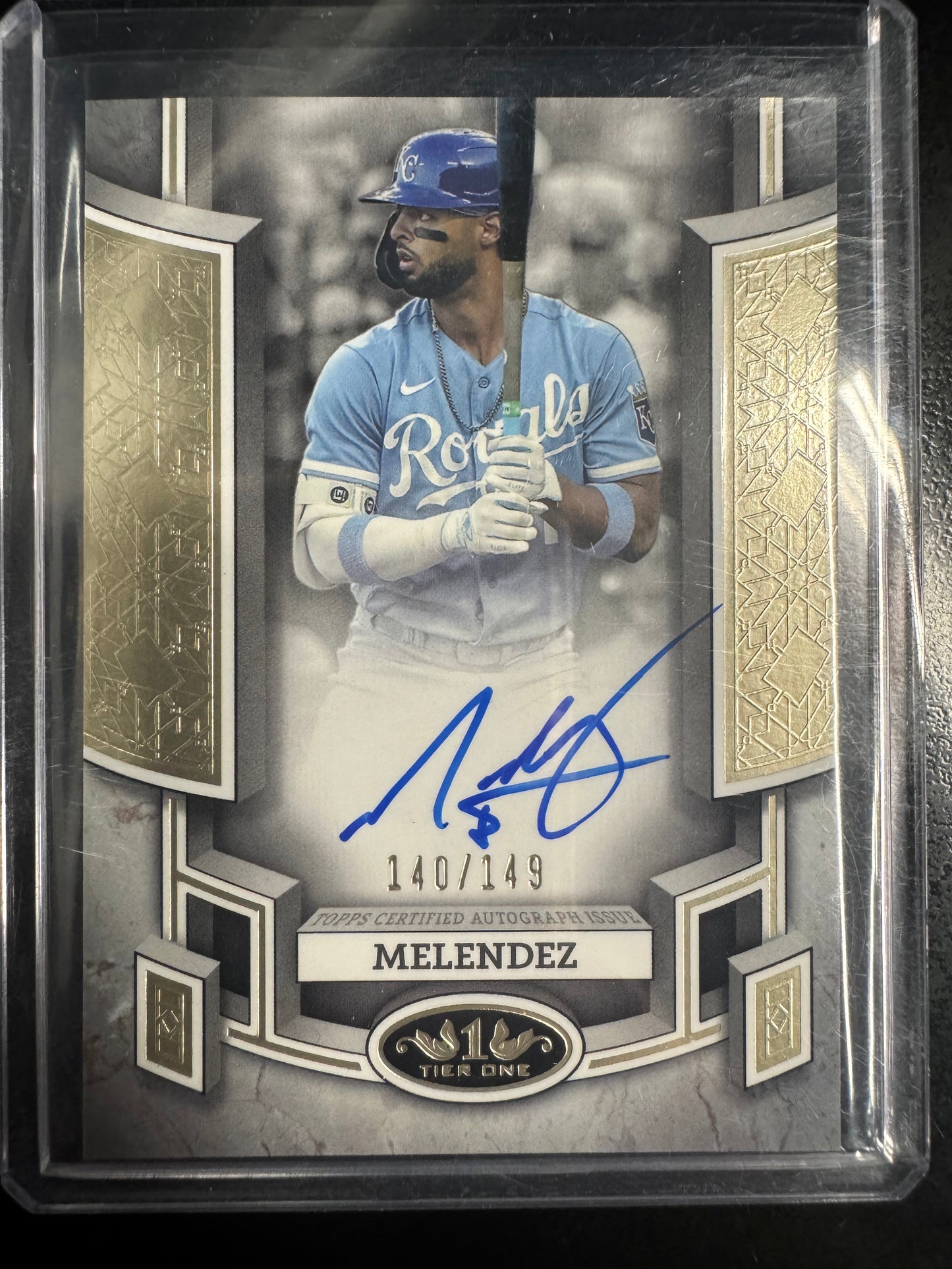 2024 Topps Tier One MJ Melendez Auto BOA-MJ /149