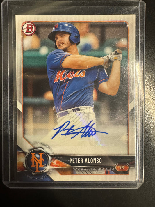 2018 Bowman Pete Alonso Auto PA-PA